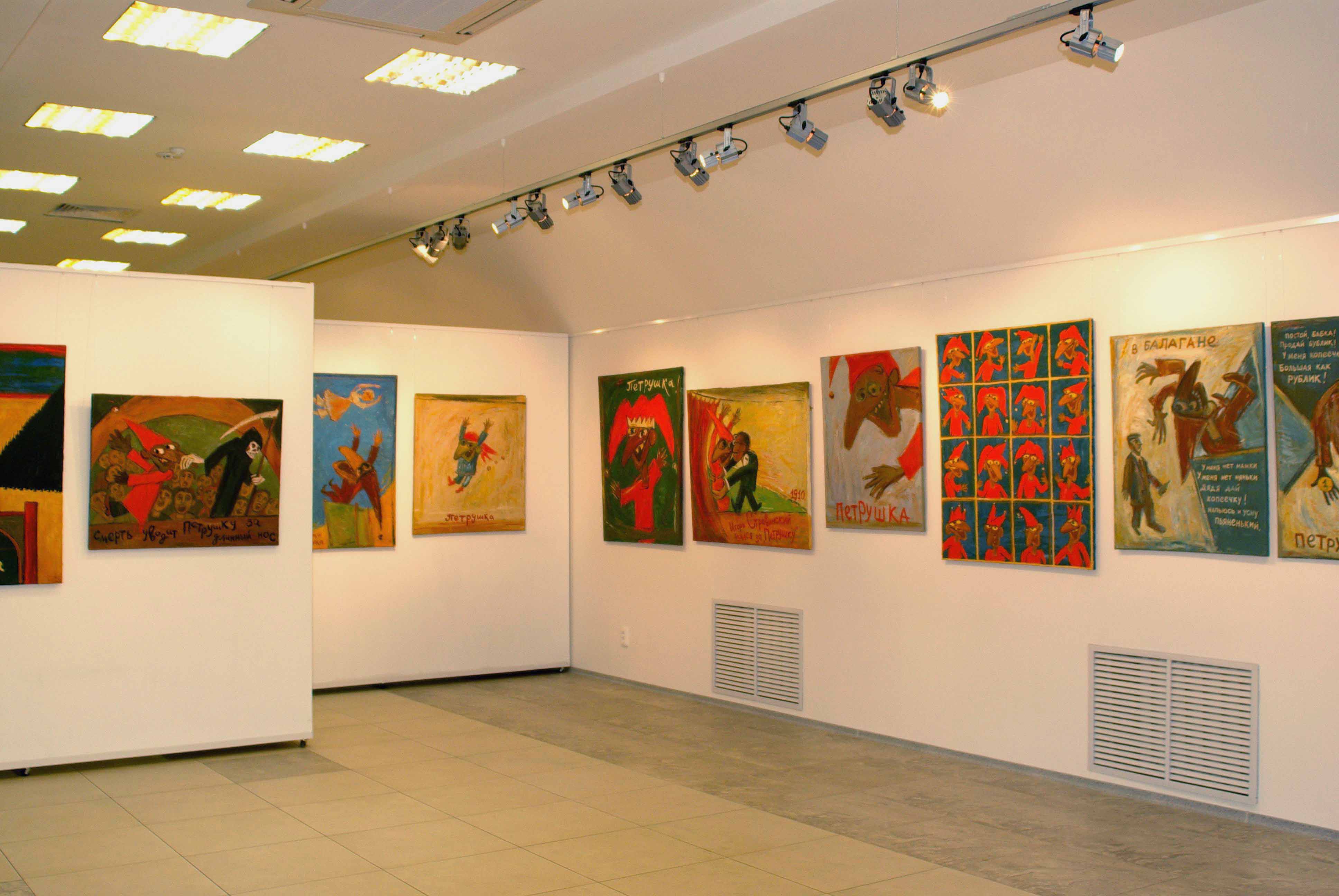 В музее Г.Айтиева открылась персональная, юбилейная выставка В.Копотева