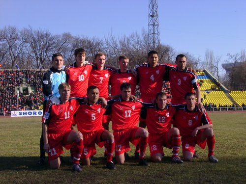 Национальная сборная Кыргызстана по футболу сыграет товарищеский матч со сборной Казахстана 