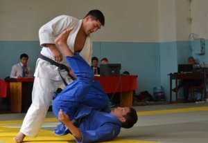  Сборная Бишкека по дзюдо завоевала 5 золотых медалей на спартакиаде
