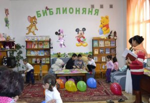 В Бишкеке открылась вторая «Библионяня»
